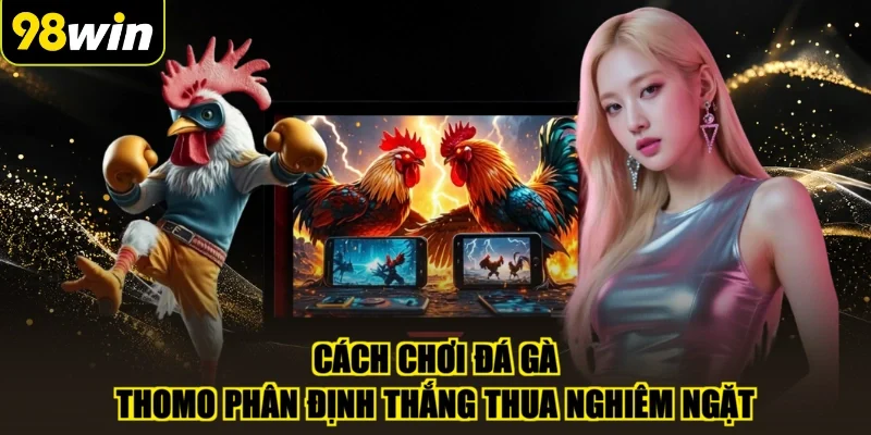 Cách chơi đá gà thomo phân định thắng thua nghiêm ngặt
