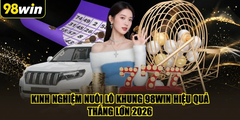 Kinh Nghiệm Nuôi Lô Khung 98WIN Hiệu Quả Thắng Lớn 2026