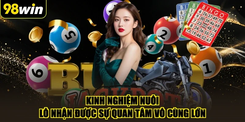 Kinh nghiệm nuôi lô nhận được sự quan tâm vô cùng lớn